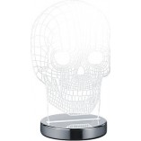 Lampa Stołowa Skull Reality - Oryginalny Design | Kup Teraz