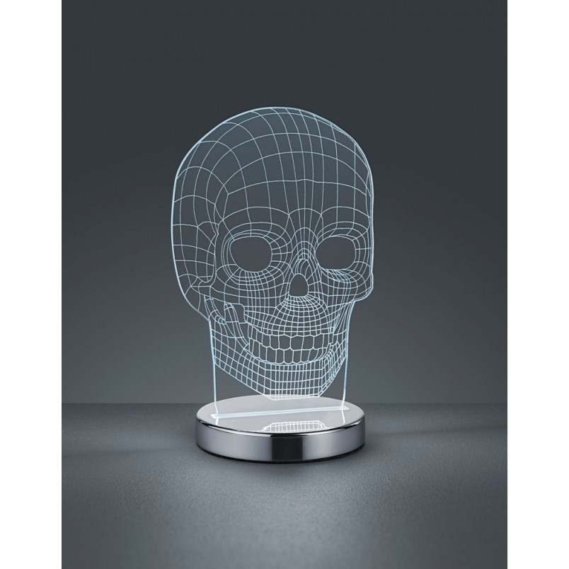Lampa Stołowa Skull Reality - Oryginalny Design | Kup Teraz