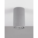 Plafon zewnętrzny betonowy Ezra LED - Decolab24