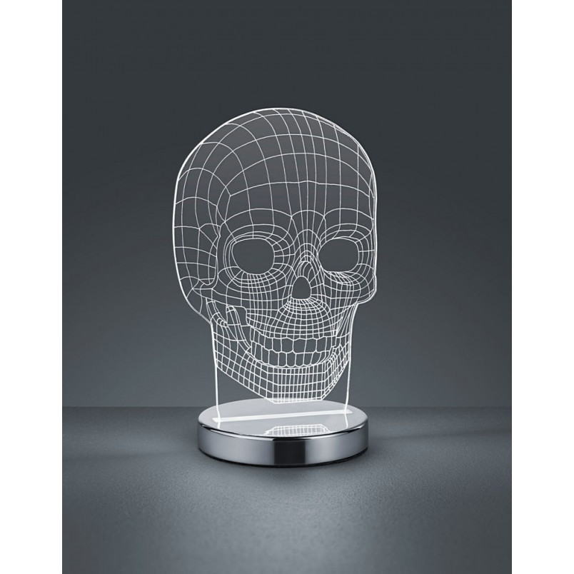Lampa Stołowa Skull Reality - Oryginalny Design | Kup Teraz