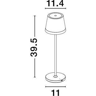 Lampa stołowa LED Enea | Ogród, taras | Decolab24