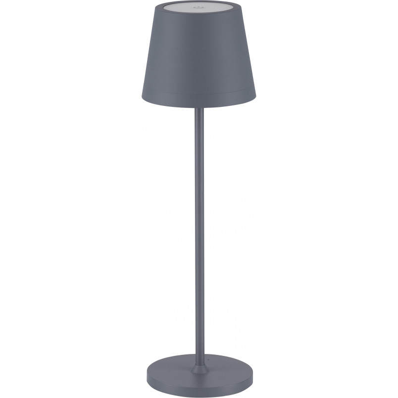 Lampa stołowa Enea LED - szara, nowoczesny design | Decolab24