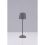 Lampa stołowa Enea LED - szara, nowoczesny design | Decolab24