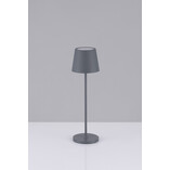 Lampa stołowa Enea LED - szara, nowoczesny design | Decolab24