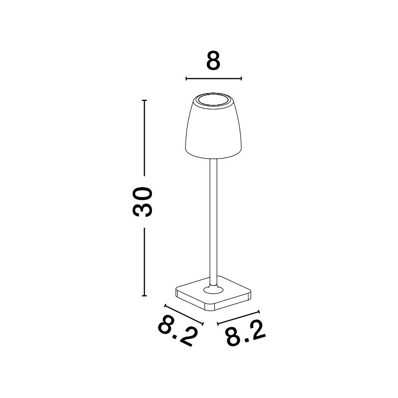 Lampa zewnętrzna Hunter LED - stylowe oświetlenie ogrodu
