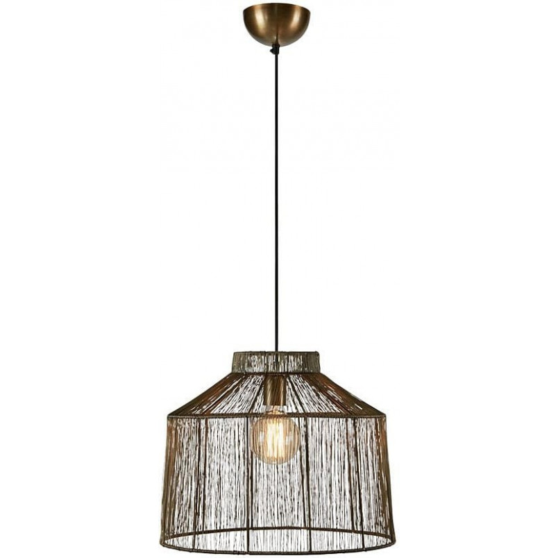 Lampa wisząca Capanna mosiądz Markslojd | Rustykalny styl