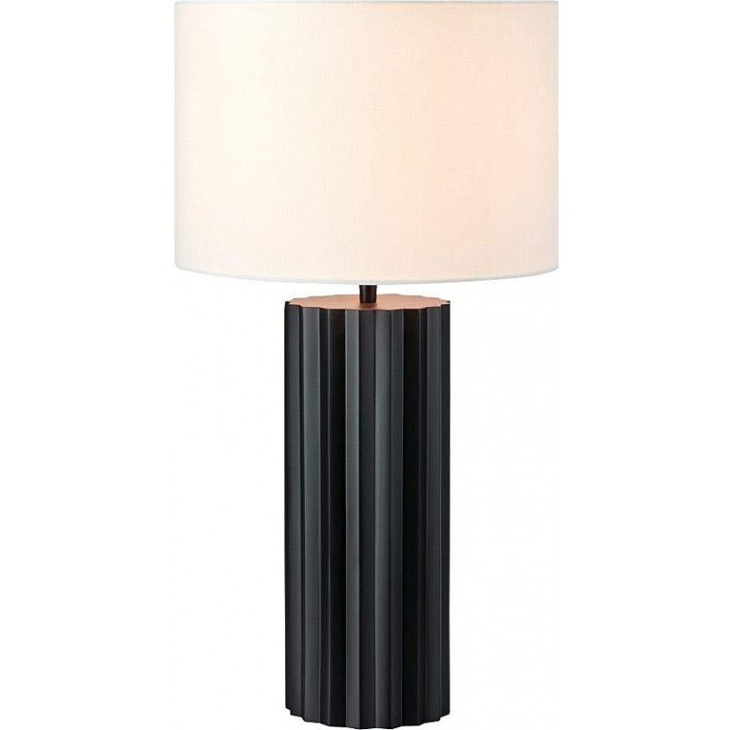 Lampa stołowa Hashira biało-czarna | Markslojd - Skandynawski design
