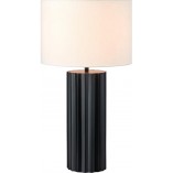 Lampa stołowa Hashira biało-czarna | Markslojd - Skandynawski design