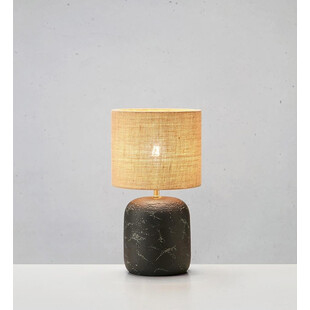 Lampa stołowa japandi Montagna 32cm naturalny / czarny Markslojd