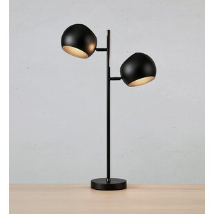 Lampa stołowa podwójna Edgar czarna | Markslojd - Sklep