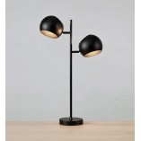 Lampa stołowa podwójna Edgar czarna | Markslojd - Sklep