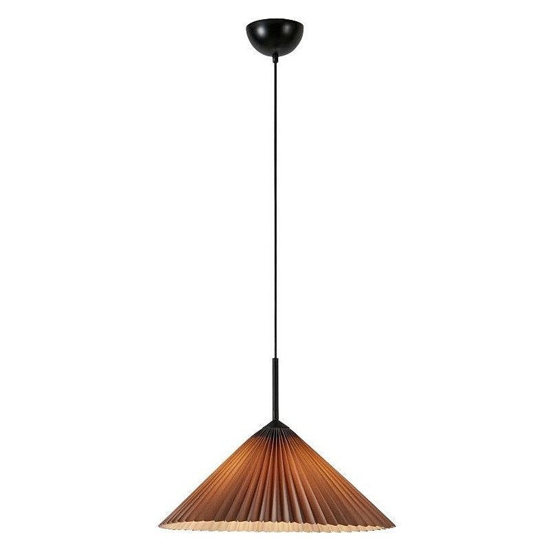 Lampa Wisząca Japandi Plisado Szara Markslojd | 50cm