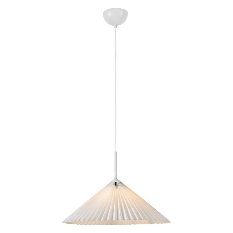 Lampa Wisząca Japandi Plisado Markslojd | Biała, E27