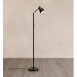 Lampa podłogowa loft Story czarny mat | Markslojd