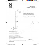 Lampa podłogowa vintage Story - Mosiądz Markslojd | Elegancki design