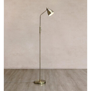 Lampa podłogowa vintage Story - Mosiądz Markslojd | Elegancki design