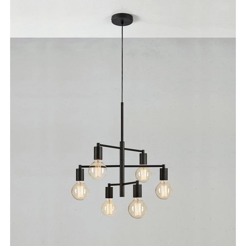 Lampa Loftowa Cielo 6 punktów - Markslojd | Czarna