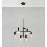 Lampa Loftowa Cielo 6 punktów - Markslojd | Czarna