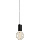 Lampa wisząca loft "Żarówka" Cielo czarna | Markslojd