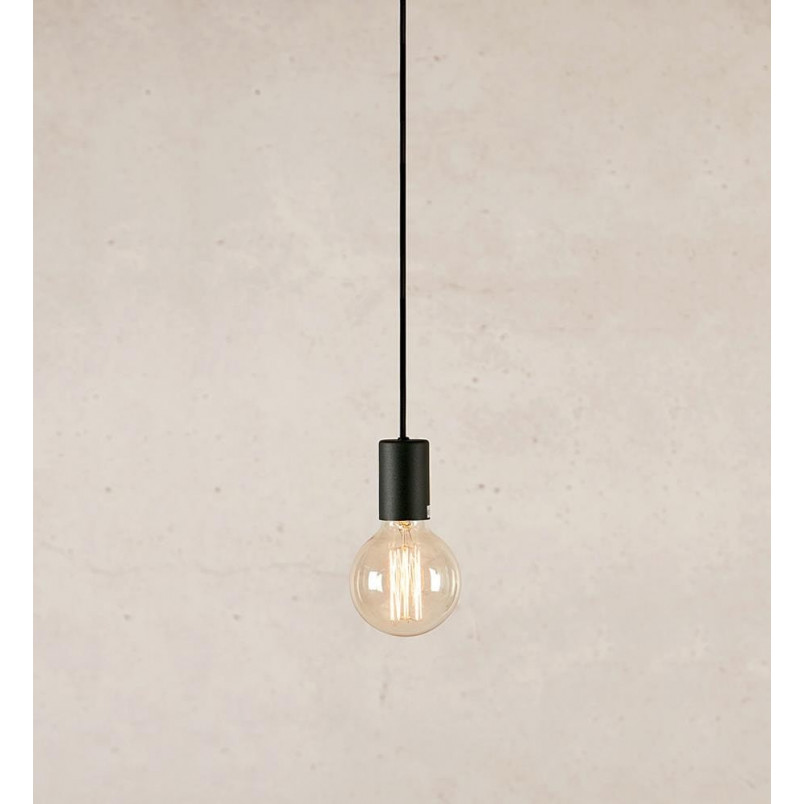 Lampa wisząca loft "Żarówka" Cielo czarna | Markslojd