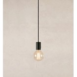 Lampa wisząca loft "Żarówka" Cielo czarna | Markslojd