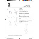 Lampa Wisząca Loft Cielo 3-punktowa Czarna | Markslojd