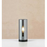 Lampa stołowa szklana retro Post 12cm czarny - Markslojd
