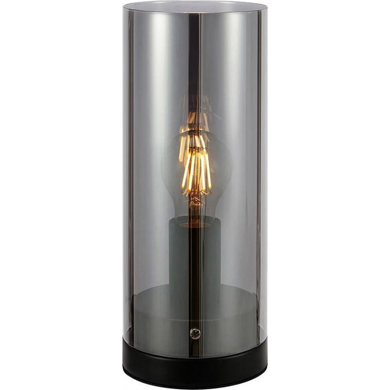Lampa stołowa szklana retro Post 12cm czarny - Markslojd
