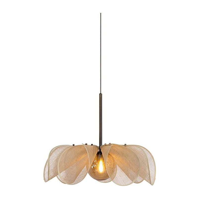 Lampa wisząca Styrka - Markslojd | Beżowa, Art Deco
