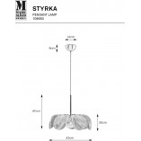 Lampa wisząca Styrka czarna - Markslojd | Elegancki design