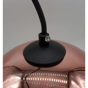 Lampa wisząca miedziana Mirror Glow | Step Into Design