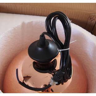 Lampa wisząca miedziana Step - Elegancki design | Step Into Design
