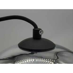 Lampa wisząca Mirror Glow - Srebrna kula szklana | Step