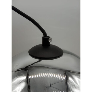 Lampa wisząca Mirror Glow - Srebrna kula szklana | Step