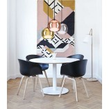 Lampa wisząca Mirror Glow - złota kula | Step Into Design