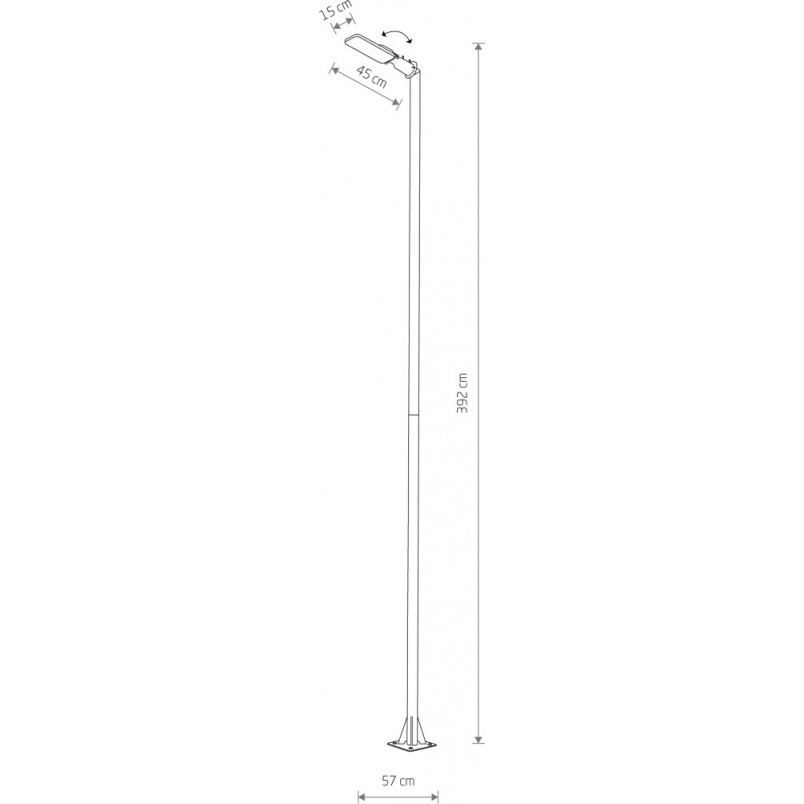 Lampa zewnętrzna Pathway Pro | Nowodvorski - czarna