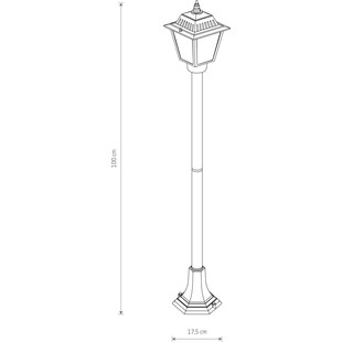 Lampa zewnętrzna Ana | Nowodvorski - Stylowe oświetlenie ogrodu