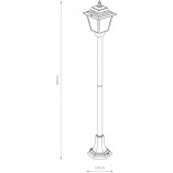 Lampa zewnętrzna Ana | Nowodvorski - Stylowe oświetlenie ogrodu