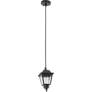 Lampa Ogrodowa Wisząca Retro Ana Czarna | Nowodvorski