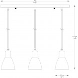 Lampa wisząca loft Mora 55cm czarna - ZumaLine | Sklep z lampami