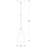 Lampa wisząca loft Mora czarna - ZumaLine | Oświetlenie