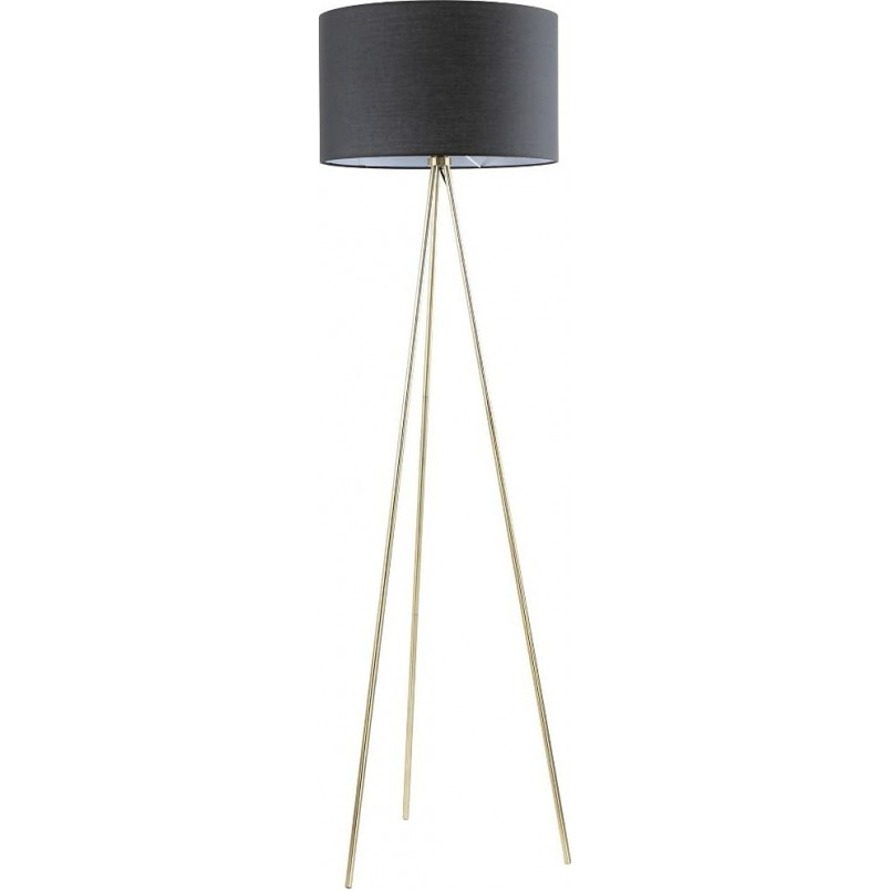 Lampa podłogowa glamour Cara | Czarno-złota | ZumaLine
