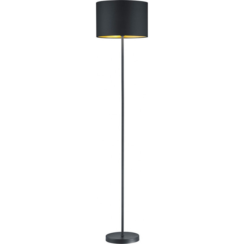 Lampa podłogowa Hostel czarna Trio | Eleganckie oświetlenie