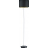 Lampa podłogowa Hostel czarna Trio | Eleganckie oświetlenie