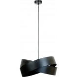 Lampa wisząca Tornado II 50cm czarna - ZumaLine | Nowoczesne oświetlenie