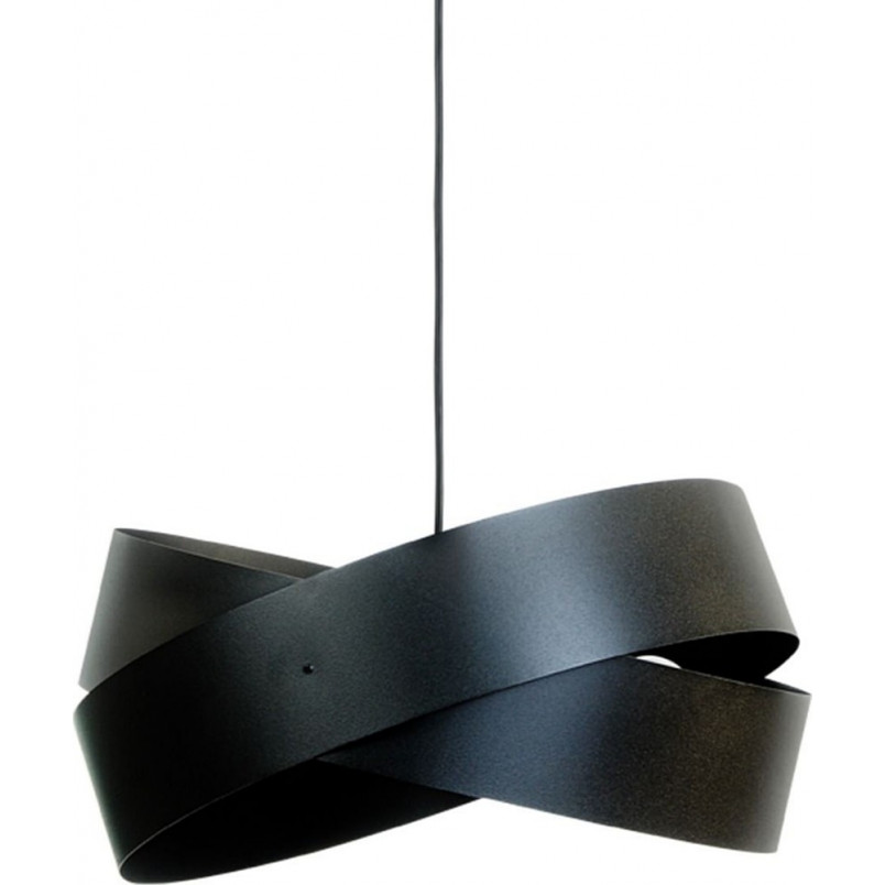 Lampa wisząca Tornado II 50cm czarna - ZumaLine | Nowoczesne oświetlenie