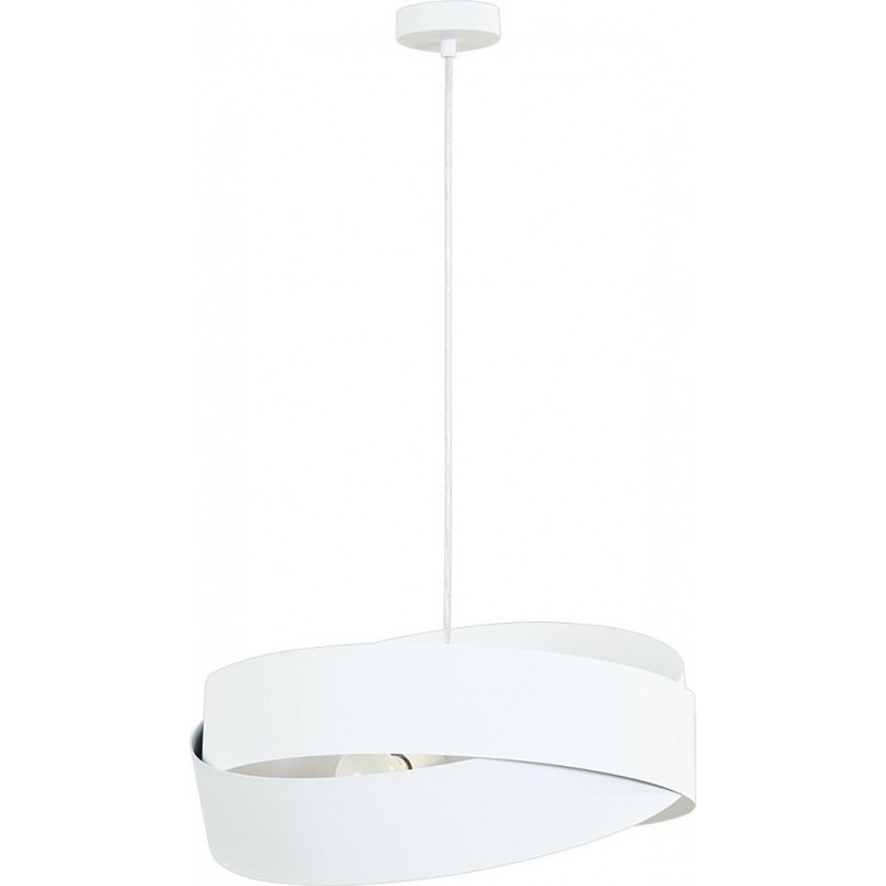 Lampa wisząca Tornado II 50cm biała | ZumaLine - Nowoczesne oświetlenie