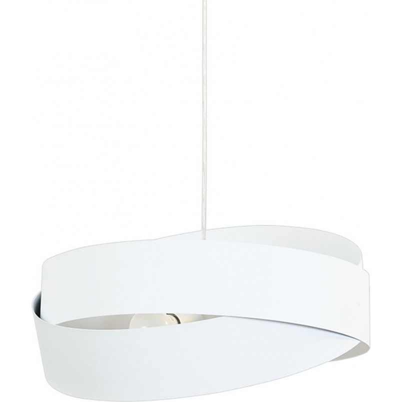 Lampa wisząca Tornado II 50cm biała | ZumaLine - Nowoczesne oświetlenie