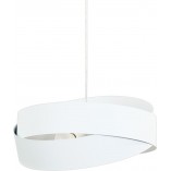 Lampa wisząca Tornado II 50cm biała | ZumaLine - Nowoczesne oświetlenie