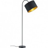 Lampa podłogowa Hostel czarna Trio - Elegancki design | Sklep z lampami